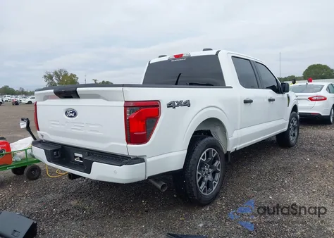 2024 Ford F-150 Stx из США, поврежденный, VIN 1FTEW2LP6RKF40625